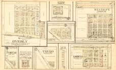 Overly, Forfar, Truro, Kuroki, Gardena, Carbury, Dunning, Westhope, Roth Station and P.O., Bottineau County 1929